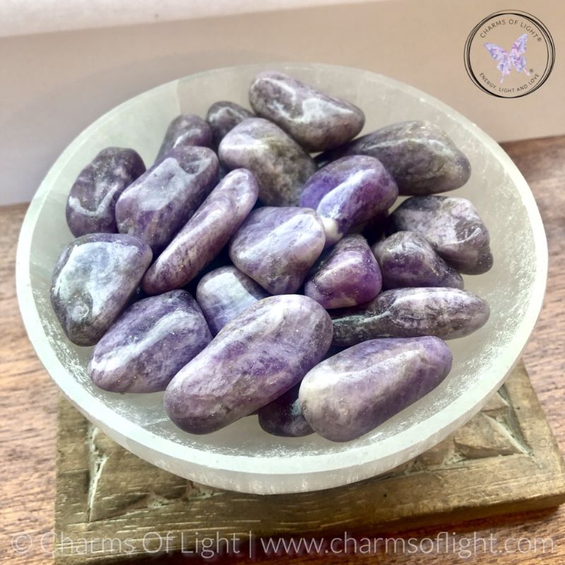 Amethyst Tumble Stone - X-Large